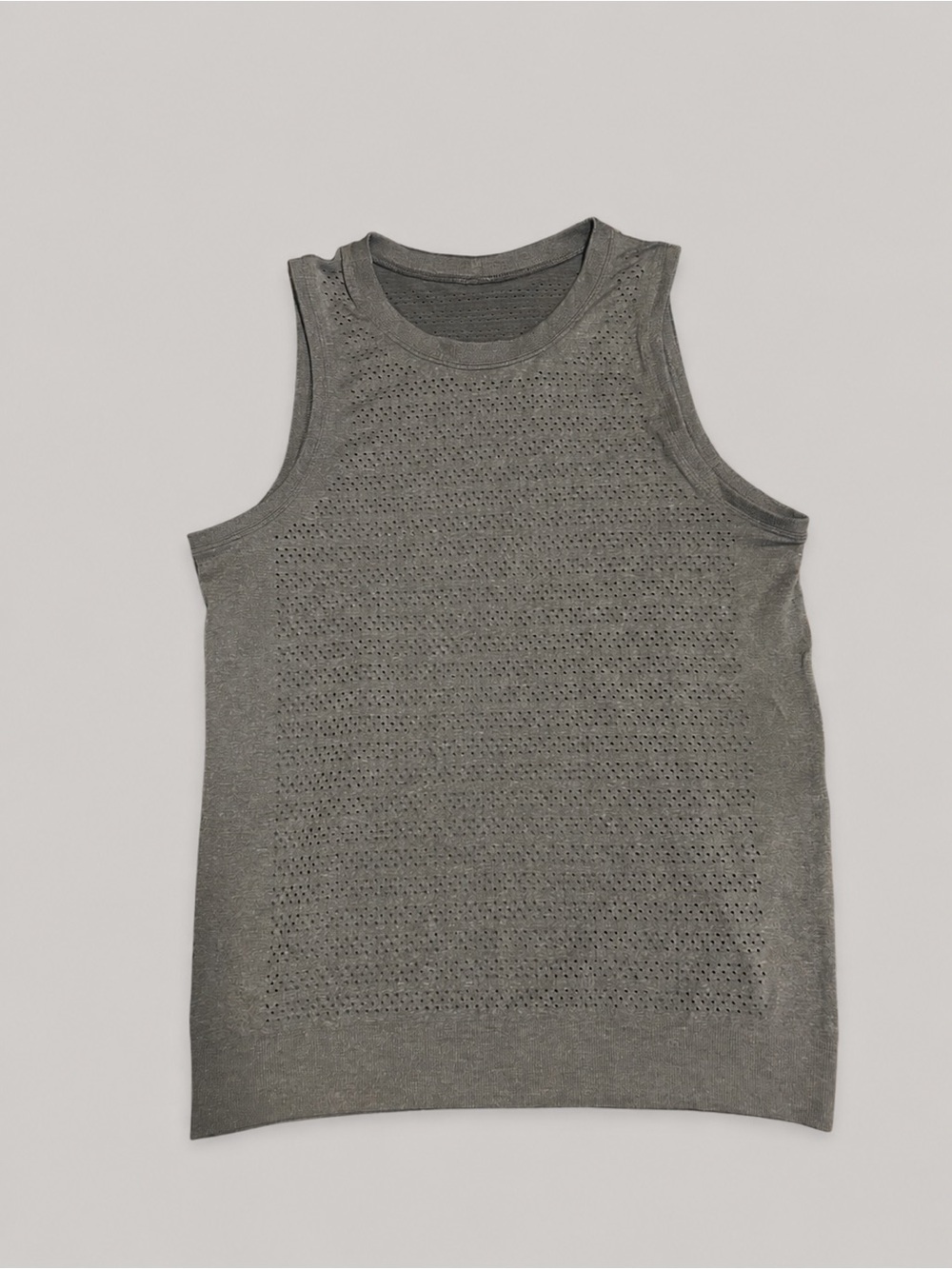 lululemon athletica Women’s Knit Perforated Tank - Gray